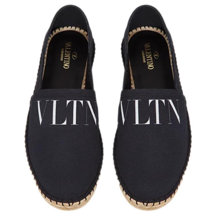 Shop (W) Alpargatas Valentino Garavani 'VLTN Negro' VY2S0B73TSE0NI