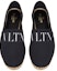 Shop (W) 발렌티노 가라바니 VLTN 블랙 에스파듀 (Valentino Garavani VLTN Black Espadrilles - shortened) VY2S0B73TSE0NI