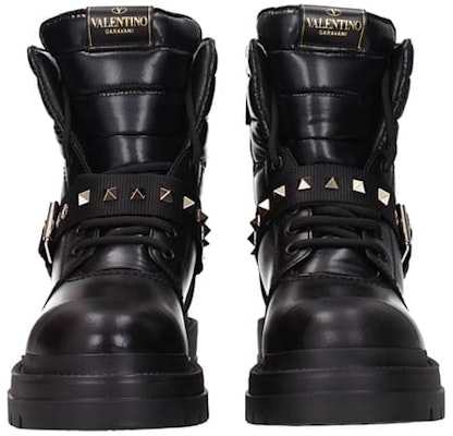(Women) Valentino Garavani Fashion Leather Ankle Boots 'Black' S0CL0HTQ0NO Lookbook (Women) Valentino Garavani Fashion Leather Ankle Boots 'Black' S0CL0HTQ0NO