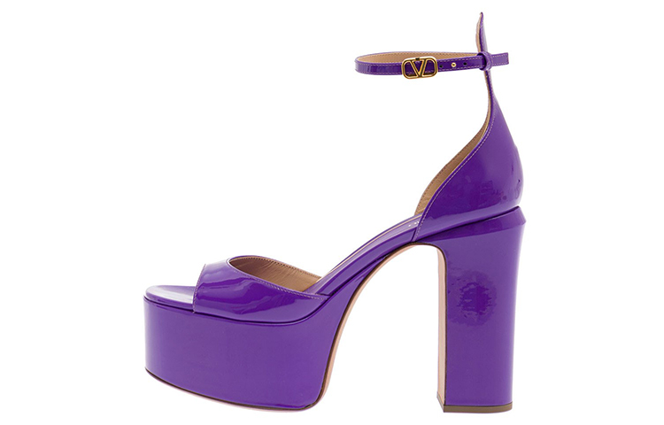 (Women) Valentino Garavani Fashion Sandals 'Purple Open-Toe Buckle' 1W2S0FI2VNEN2A