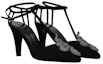 Order (W) Valentino Garavani Hak Tinggi 'Black Velvet' S0V61DXL0NO