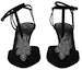 Lookbook (W) Valentino Garavani Tumit Tinggi 'Black Velvet' S0V61DXL0NO