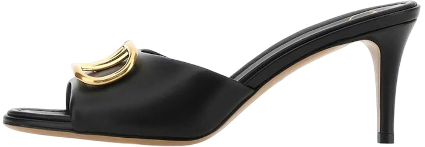 (W) 华伦天奴加拉瓦尼高跟拖鞋“黑色时尚” 1W2S0EL1DSH0NO Buy (W) 华伦天奴加拉瓦尼高跟拖鞋“黑色时尚” 1W2S0EL1DSH0NO