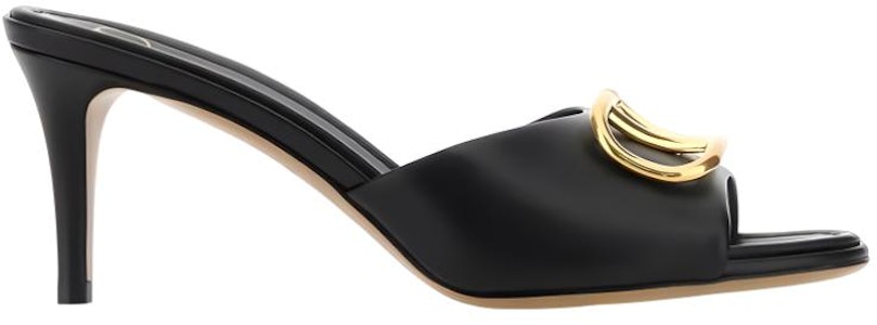 (W) 华伦天奴加拉瓦尼高跟拖鞋“黑色时尚” 1W2S0EL1DSH0NO Order (W) 华伦天奴加拉瓦尼高跟拖鞋“黑色时尚” 1W2S0EL1DSH0NO