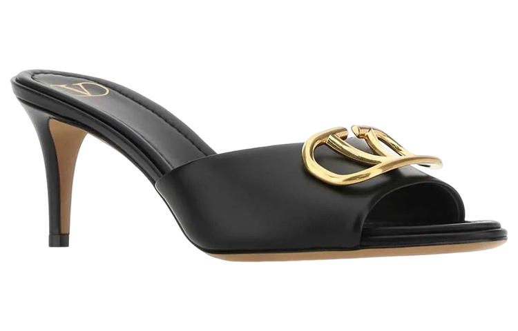 Lookbook (W) Valentino Garavani Tacones Altos Slide 'Negro Moda' 1W2S0EL1DSH0NO