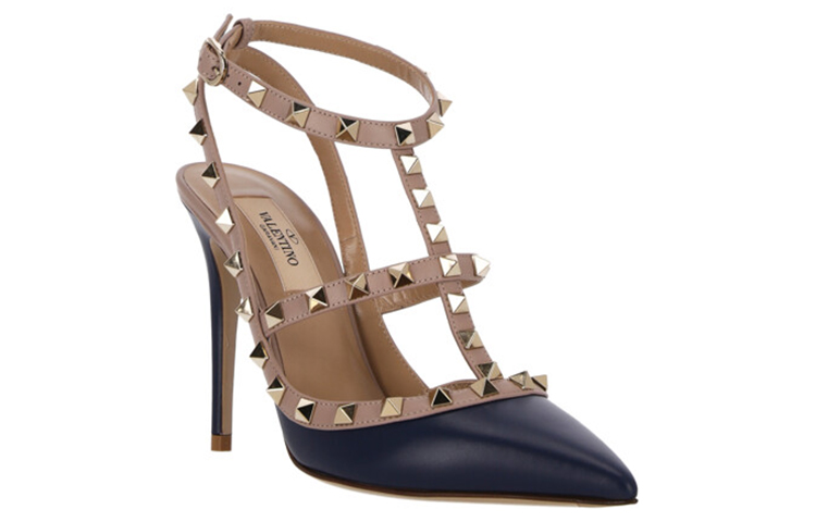 (W) Valentino Garavani High-Heeled Sandals 'Navy Elegance' 圖 3