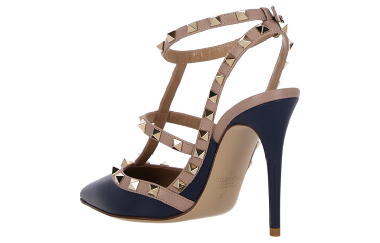(W) Valentino Garavani High-Heeled Sandals 'Navy Elegance' 圖 4
