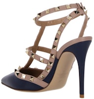 Shop (Women) Valentino Garavani High-Heeled Sandals 'Navy Elegance' 1W2S0393VODV3S