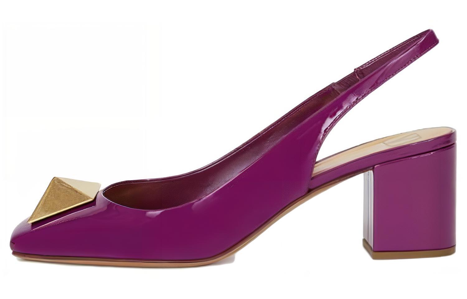 (W) Valentino Garavani High-Heels 'Purple Fashion Chunky'