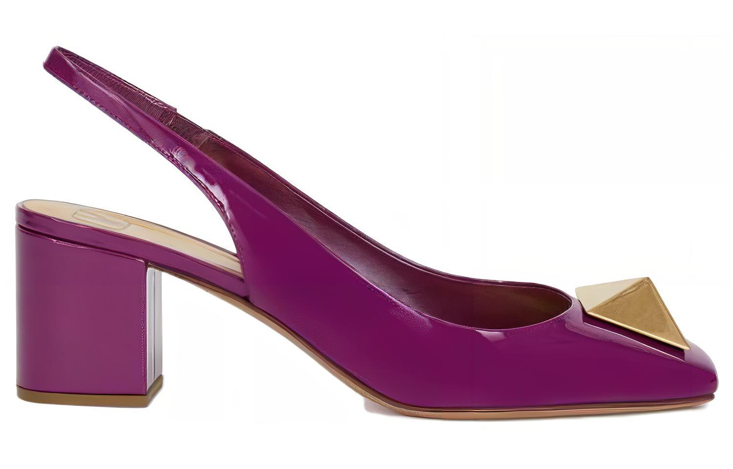 (W) Valentino Garavani High-Heels 'Purple Fashion Chunky' 圖 2