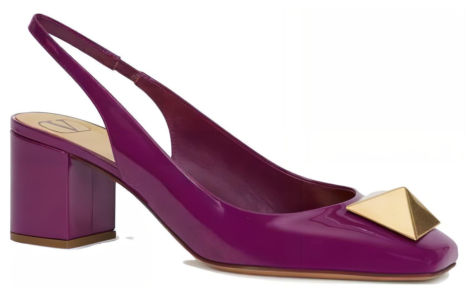(W) Valentino Garavani High-Heels 'Purple Fashion Chunky' 圖 3