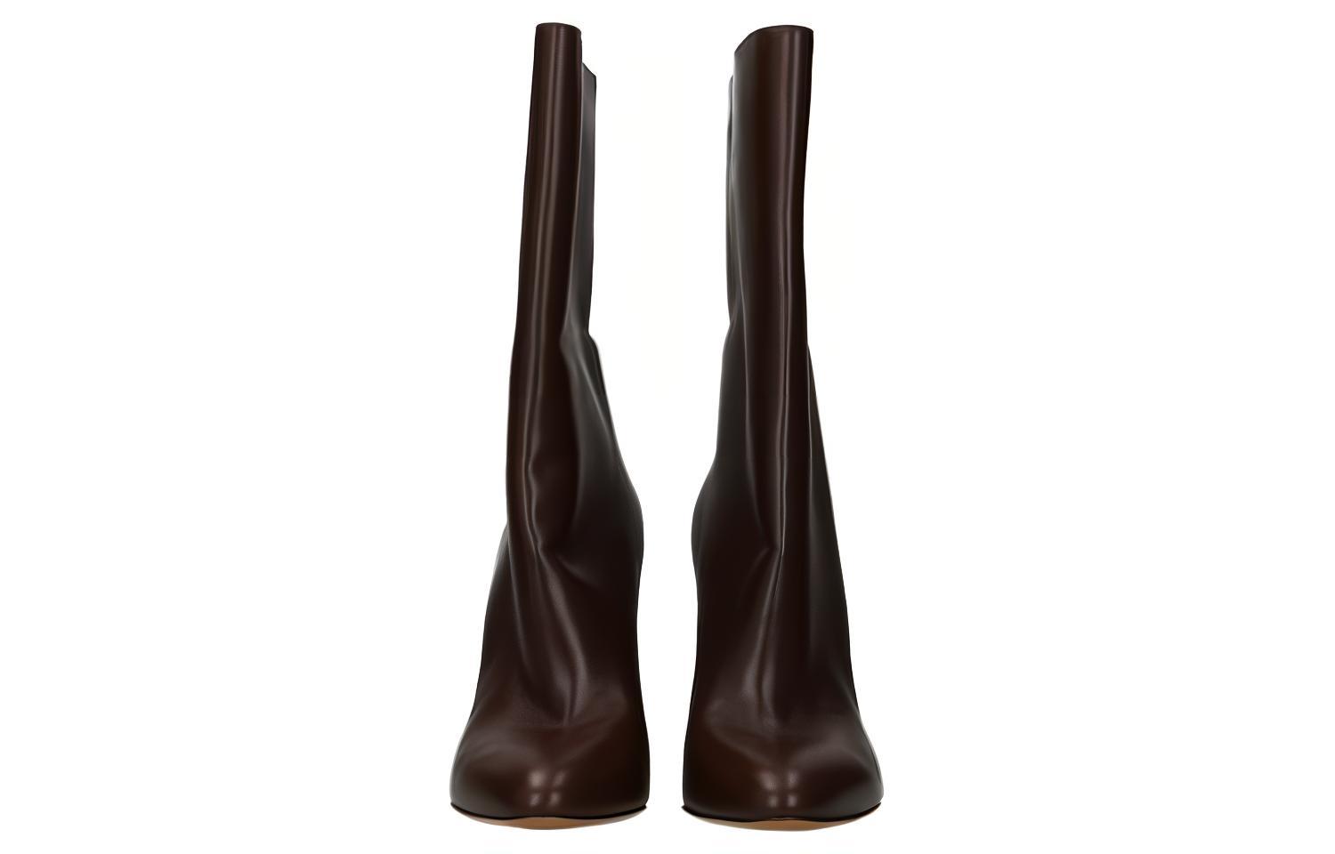 (W) Valentino GARAVANI High-Top 'Brown' 圖 4