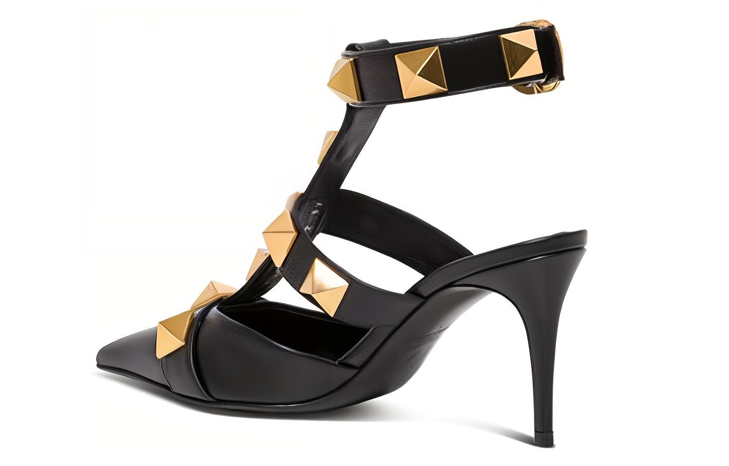 Shop (W) Valentino Garavani High-Top Sneaker ''Rockstud Noir'' zwart heren/dames WW2S0CB2ZWM0NO