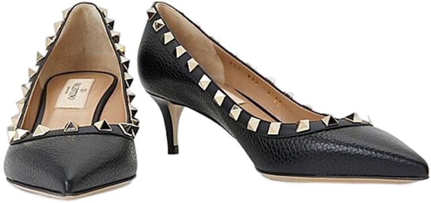 (Women) Valentino Garavani High Heels 'Black Rockstud Slingback' TW2S0V22VCE0NO Purchase (Women) Valentino Garavani High Heels 'Black Rockstud Slingback' TW2S0V22VCE0NO