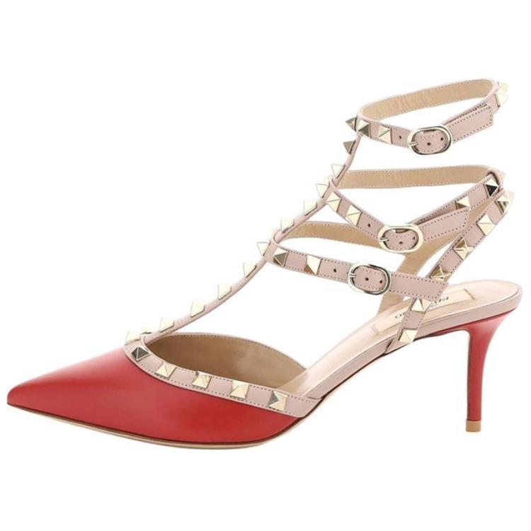 (W) Valentino Garavani High Heels 'Elegant Simplicity Roma Red'