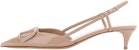 (W) Valentino Garavani Kulit 'Nude Logo Pointed Toe Stiletto' 2W2S0Q70TMKGF9