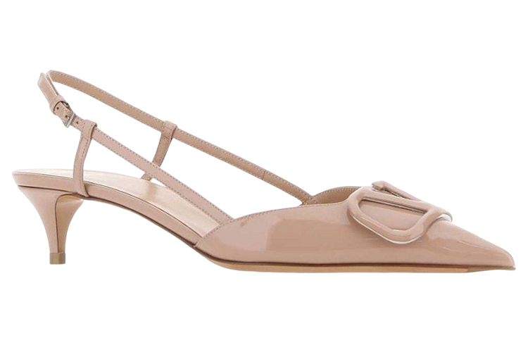 Order (W) Valentino Garavani Kulit 'Nude Logo Pointed Toe Stiletto' 2W2S0Q70TMKGF9