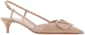 (W) Valentino Garavani Kulit 'Nude Logo Pointed Toe Stiletto' 2W2S0Q70TMKGF9