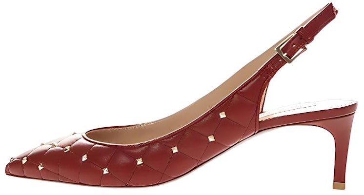 (W) Valentino Garavani Cuero 'Red Rockstud Slingback' Tacón Rojo. RW2S0J33NSN0RO Buy (W) Valentino Garavani Cuero 'Red Rockstud Slingback' Tacón Rojo. RW2S0J33NSN0RO