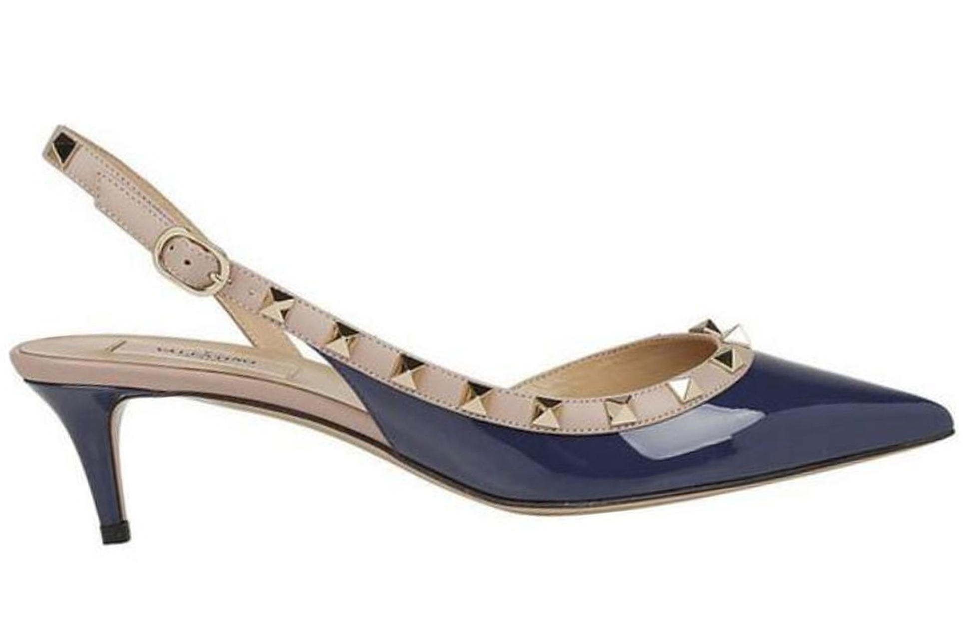 (W) Valentino Garavani Leather High-Heel 'Blue Fashion Staple' 圖 2