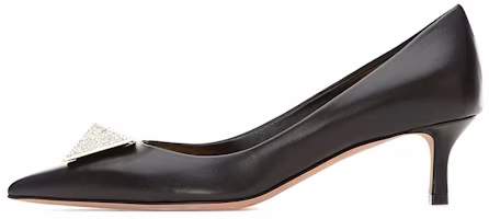 (Women) Valentino Garavani Leather Mule 'Black Stiletto' 1W2S0FH9XICEDM (Women) Valentino Garavani Leather Mule 'Black Stiletto' 1W2S0FH9XICEDM