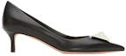 Order (W) Valentino Garavani Mule de Cuero 'Tacón de Aguja Negro' 1W2S0FH9XICEDM