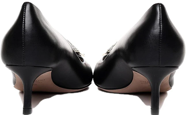 (W) Valentino Garavani Mule de Cuero 'Tacón de Aguja Negro' 1W2S0FH9XICEDM Purchase (W) Valentino Garavani Mule de Cuero 'Tacón de Aguja Negro' 1W2S0FH9XICEDM
