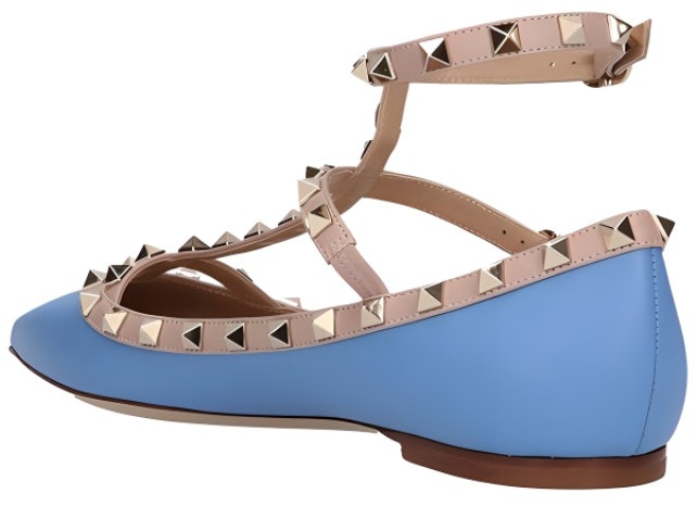 women-valentino-garavani-leather-pointed-toe-buckle-sneaker-blue-rw-2-s0376-vodox-4