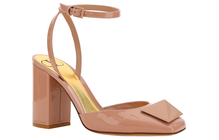 (W) Valentino Garavani Leather Pumps 'Pink Buckle' 圖 4