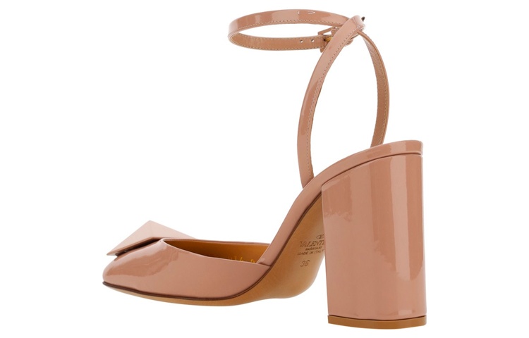 (W) Valentino Garavani Leather Pumps 'Pink Buckle' 圖 5