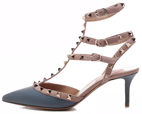 (W) Valentino Garavani Tacchi a Spillo in Pelle con Borchie 6.5cm Blu TW2S0375VOD20E Buy (W) Valentino Garavani Tacchi a Spillo in Pelle con Borchie 6.5cm Blu TW2S0375VOD20E