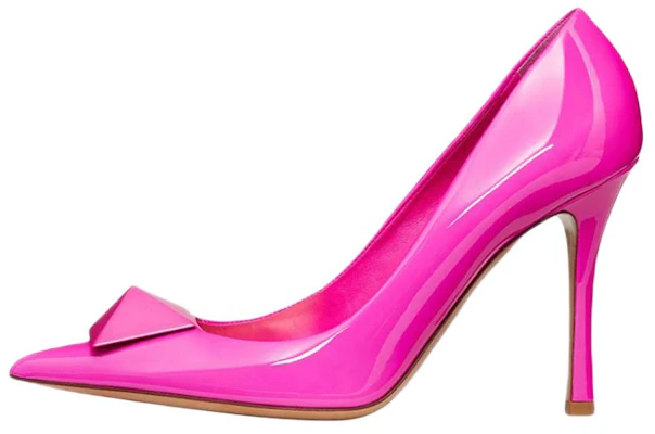 (W) Valentino Garavani One Stud 'Stiletto Kulit Pink Mengkilap' 1W0S0FH8KCCUWT Buy (W) Valentino Garavani One Stud 'Stiletto Kulit Pink Mengkilap' 1W0S0FH8KCCUWT