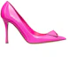 Order (W) Valentino Garavani One Stud 'Stiletto Kulit Pink Mengkilap' 1W0S0FH8KCCUWT