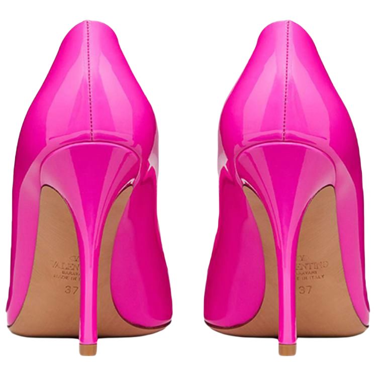 Purchase (W) Valentino Garavani One Stud 'Stiletto Kulit Pink Mengkilap' 1W0S0FH8KCCUWT