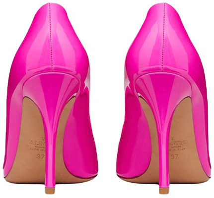 (W) Valentino Garavani One Stud 'Stiletto Kulit Pink Mengkilap' 1W0S0FH8KCCUWT Purchase (W) Valentino Garavani One Stud 'Stiletto Kulit Pink Mengkilap' 1W0S0FH8KCCUWT