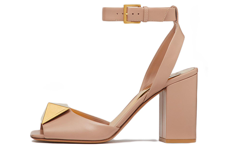 (W) Valentino Garavani One Stud Sandals 'Rose Pink'