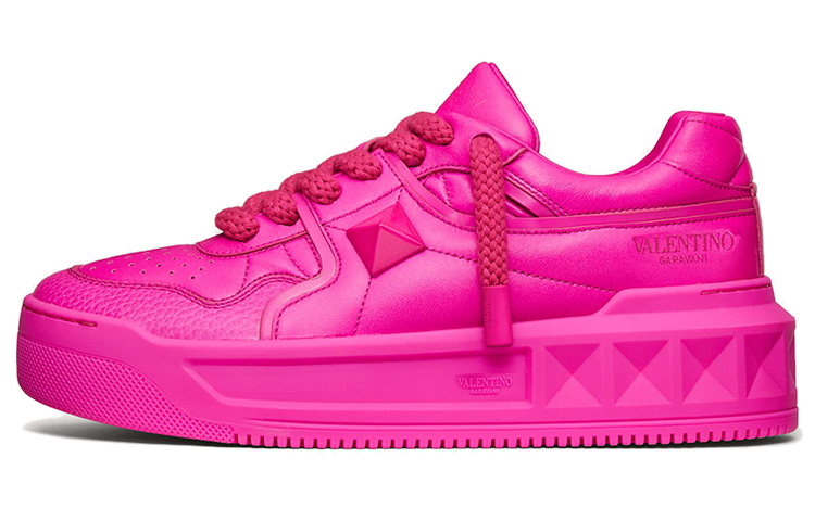 (Women) Valentino Garavani One Stud XL Low 'Pink' 1W0S0FQ4XTMUWT