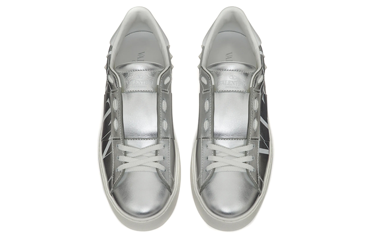 (W) Valentino Garavani Open 'Silver White' 圖 4