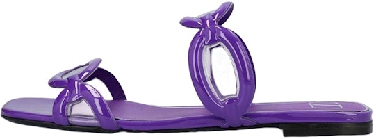 (Women) Valentino Garavani Open Toe Flat Slide 'Purple Fashion' 2W2S0GK2LMYV3P (Women) Valentino Garavani Open Toe Flat Slide 'Purple Fashion' 2W2S0GK2LMYV3P