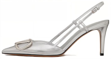 (Women) Valentino Garavani Pumps 'Silver Pointed Toe' 3W0S0R01YJSS13 (Women) Valentino Garavani Pumps 'Silver Pointed Toe' 3W0S0R01YJSS13