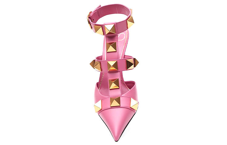 (W) Valentino Garavani Retro High-Heeled Shoes 'Pink' 圖 4