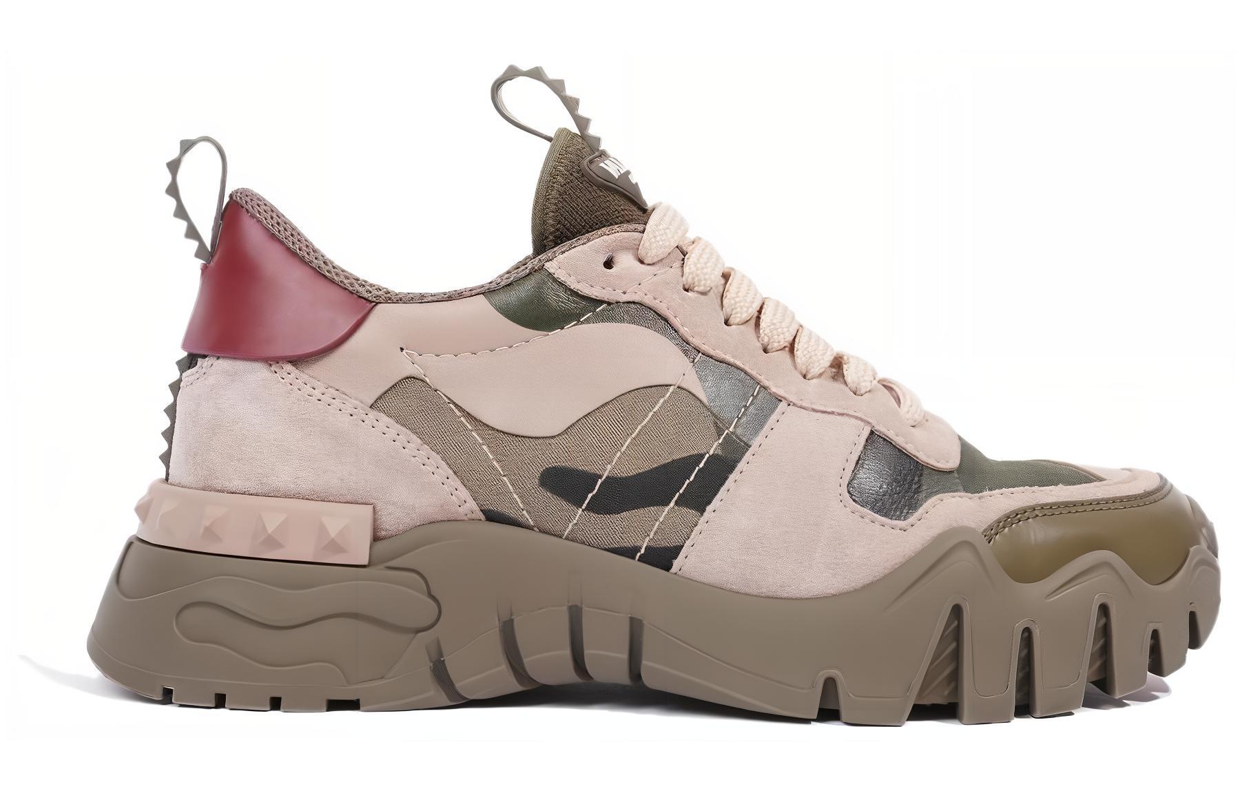 (W) Valentino Garavani Rockrunner Plus 'Camo Studs - Military Green' 圖 2
