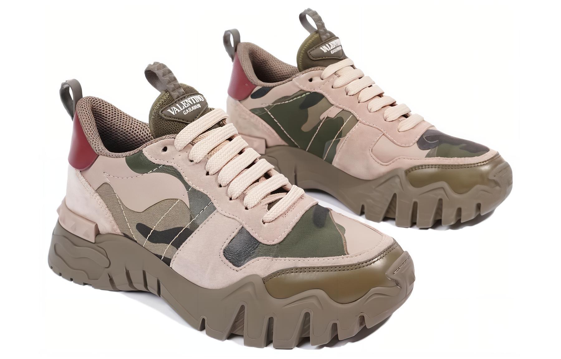 (W) Valentino Garavani Rockrunner Plus 'Camo Studs - Military Green' 圖 3