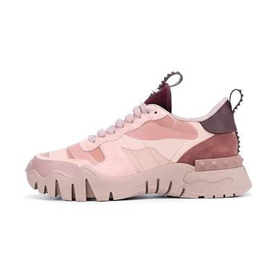 (W) Valentino Garavani Rockrunner Plus 'Pink Studs'