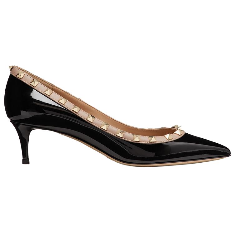 (W) Valentino Garavani Rockstud 'Black Fashion High Heels' 圖 2
