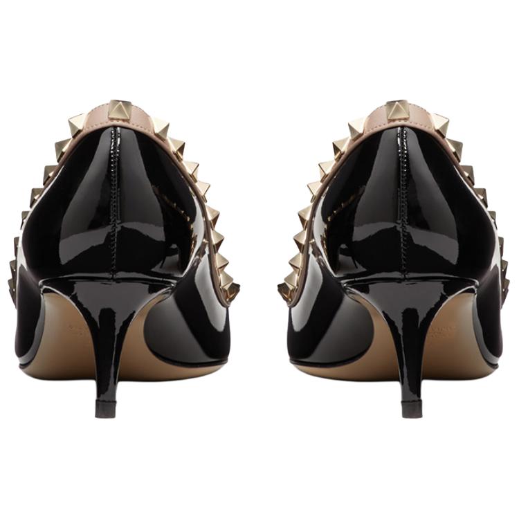 (W) Valentino Garavani Rockstud 'Black Fashion High Heels' 圖 5