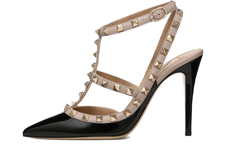 (Women) Valentino Garavani Rockstud 'Black Stiletto' ZW2S0393VNWN91