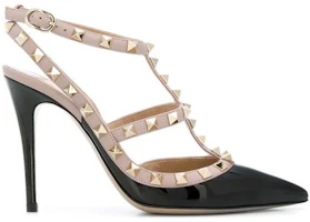 Order (W) Valentino Garavani Rockstud ''Schwarze Riemchen High Heels Sandalen'' WW2S0393VODN91
