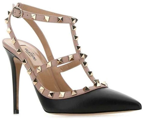 (W) 발렌티노 가라바니 락스터드 블랙 스트랩 힐 샌들 WW2S0393VODN91 Lookbook (W) 발렌티노 가라바니 락스터드 블랙 스트랩 힐 샌들 WW2S0393VODN91