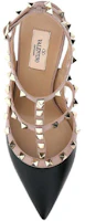 Shop (W) Valentino Garavani Rockstud ''Schwarze Riemchen High Heels Sandalen'' WW2S0393VODN91
